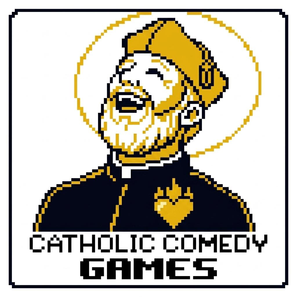 Catholic Comedy Games Logo